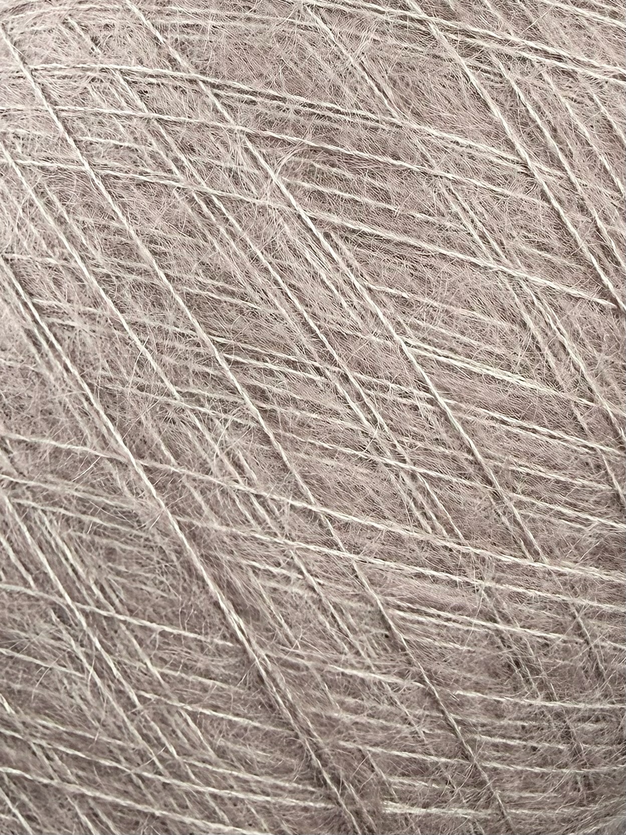 Royal Kid Silk Nm 9000 – Fil en Super Kid Mohair et soie col. Taupe clair. | Zimpfer Wolle Selezione photo 3